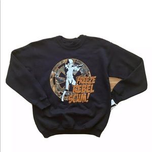 DISNEY STAR WARS STORMTROOPER SWEATSHIRT LG 14 16